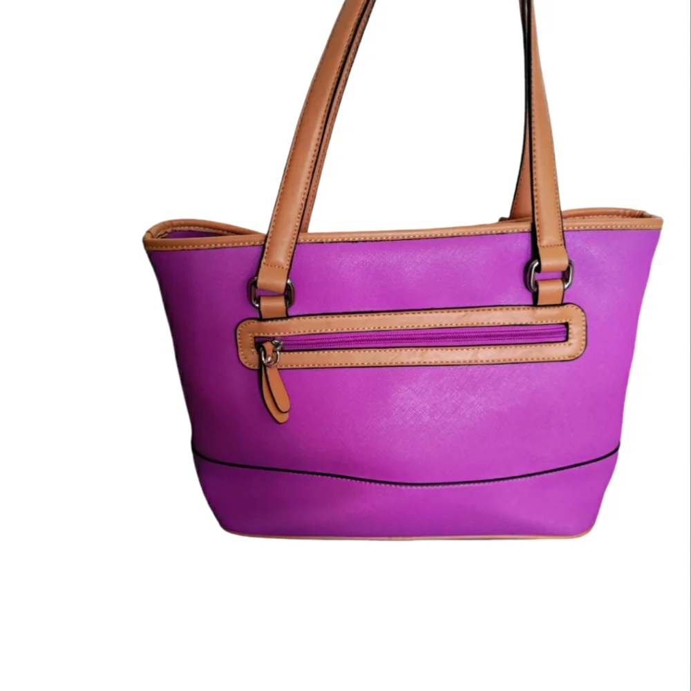 Giani Bernini Saffiano double handle shoulder bag - Picture 4 of 5